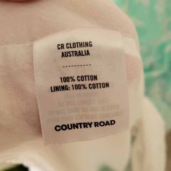 COUNTRY ROAD Size 10 Tropical Print Sun Dress - Picture 9 of 12